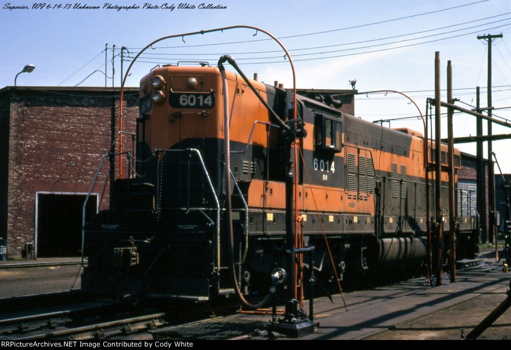 Burlington Northern SD7 6014
